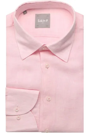 fakts Leisure Slim Fit Leinenhemd , Einfarbig