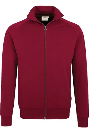HAKRO 606 Comfort Fit Sweatjacke , Einfarbig