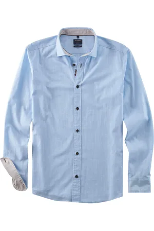Olymp Casual Regular Fit Trachtenhemd , Einfarbig