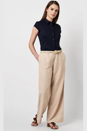 DESOTO Slim Fit Bluse Kurzarm