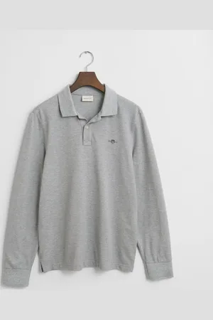 GANT Shield Regular Fit Longsleeve Poloshirt , Einfarbig