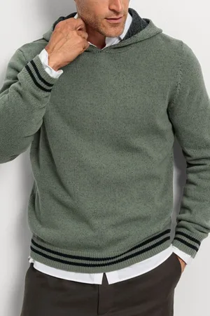 Olymp Casual Regular Fit Kapuzen Sweatshirt , Melange
