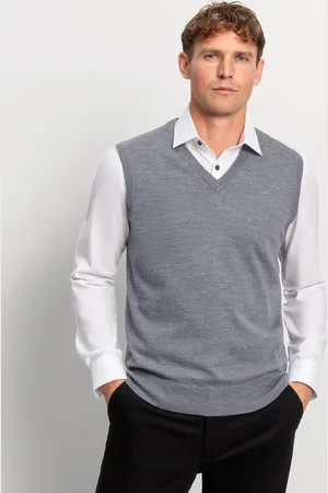 Olymp Modern Fit Pullunder , Einfarbig
