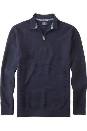 Olymp Casual Regular Fit Pullover , Strukturiert
