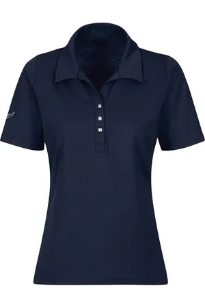 Trigema Slim Fit Damen Poloshirt , Einfarbig