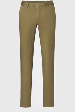 Hiltl Trento Slim Fit Chino , Einfarbig