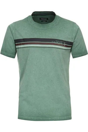 Casa Moda Regular Fit T-Shirt Rundhals , Einfarbig