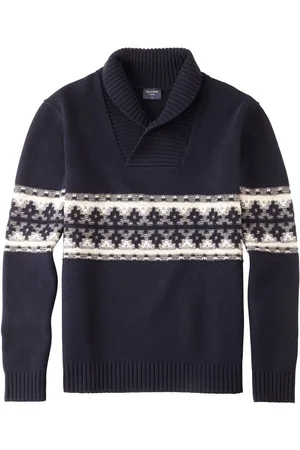 Olymp Casual Regular Fit Pullover , Gemustert