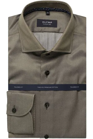 Olymp Tailored Fit Hemd , Faux-uni