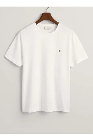 GANT Shield Regular Fit T-Shirt Rundhals , Einfarbig