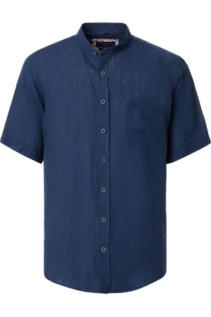 Casa Moda Casual Fit Leinenhemd , Einfarbig