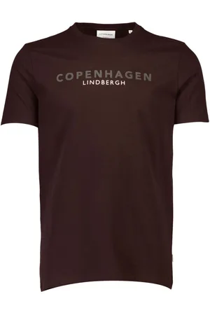 Lindbergh Regular Fit T-Shirt Rundhals , Bedruckt