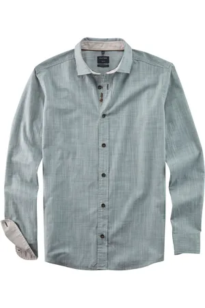 Olymp Casual Regular Fit Trachtenhemd , Einfarbig