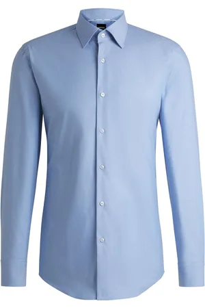 HUGO BOSS Slim Fit Hemd , Einfarbig