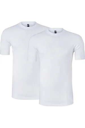 Alan Red Virginia Regular Fit T-Shirt Rundhals Doppelpack , Einfarbig