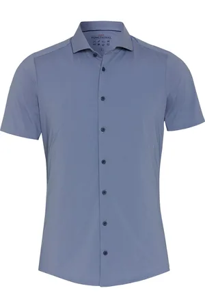 Pure Functional Slim Fit Jerseyhemd , Einfarbig