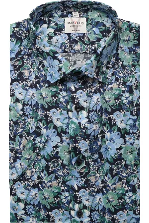 Marvelis Modern Fit Hemd Kurzarm
