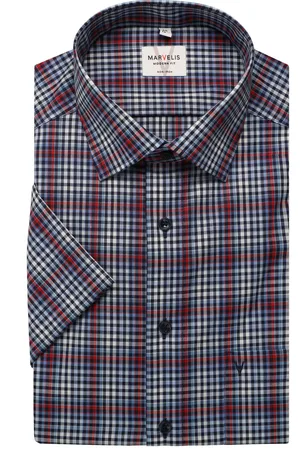 Marvelis Modern Fit Hemd Kurzarm