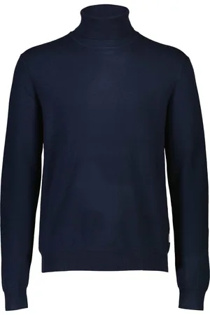 Lindbergh Relaxed Fit Rollkragenpullover , Einfarbig