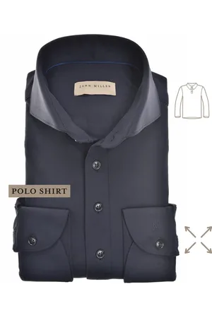 john miller Slim Fit Poloshirt , Einfarbig