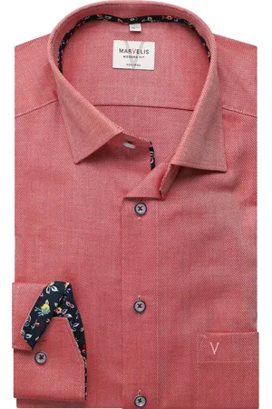 Marvelis Modern Fit Hemd , Faux-uni
