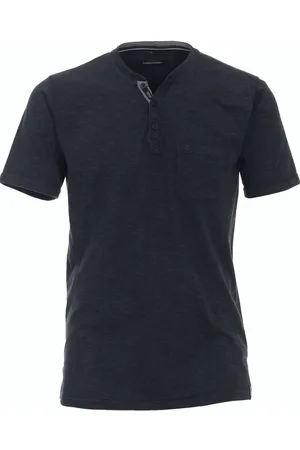 Casa Moda Casual T-Shirt Henley , Melange