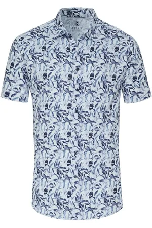 DESOTO Slim Fit Jerseyhemd , Blumen
