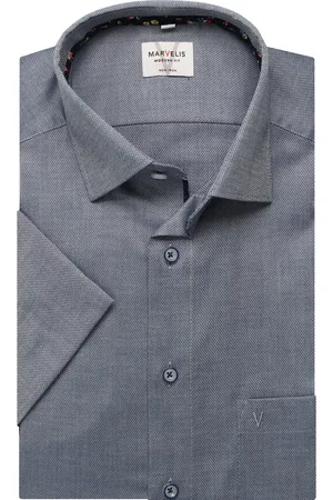 Marvelis Modern Fit Hemd Kurzarm