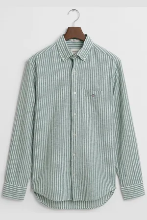 GANT Regular Fit Leinenhemd , Gestreift
