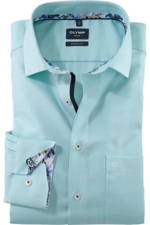 Olymp Luxor Modern Fit Hemd , Einfarbig
