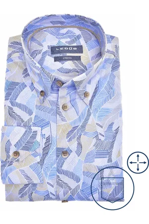 Ledub Slim Fit Hemd , Gemustert