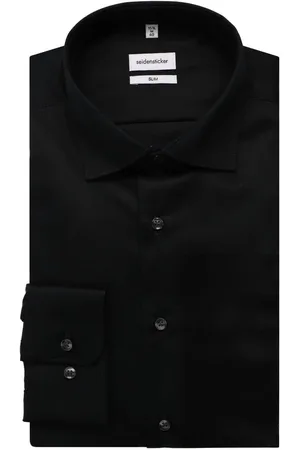 Seidensticker Slim Fit Hemd , Einfarbig