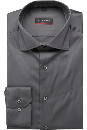 ETERNA Performance Modern Fit Hemd , Einfarbig