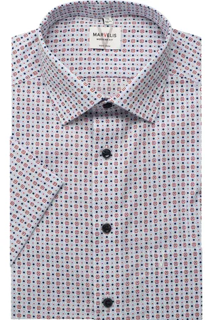 Marvelis Modern Fit Hemd Kurzarm