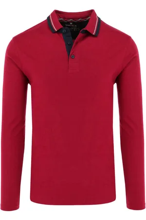 Marvelis Casual Regular Fit Longsleeve Poloshirt , Einfarbig