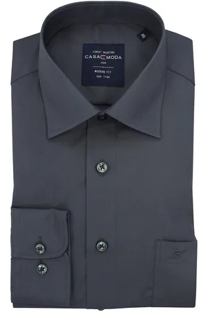 Casa Moda Modern Fit Hemd , Einfarbig
