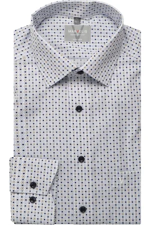 Marvelis Comfort Fit Hemd , Gemustert