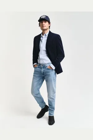 GANT Slim Fit Jeans , Einfarbig