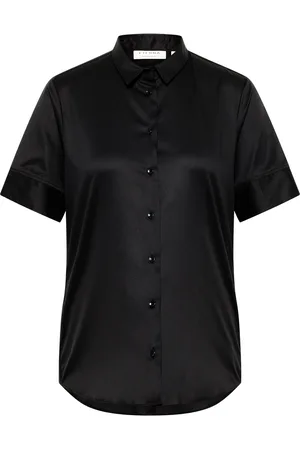 ETERNA Cover Shirt Regular Fit Bluse Kurzarm