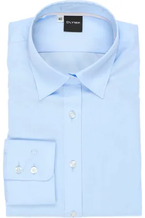 Olymp Level Five Slim Fit Bluse , Einfarbig