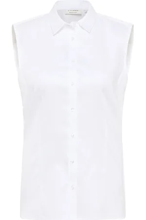ETERNA Regular Fit Bluse , Einfarbig