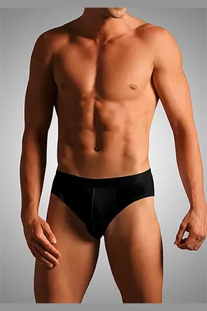 Novila Herren Sport-Slip Ägyptische Baumwolle unifarben