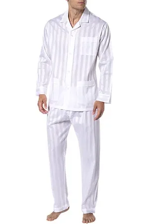Novila Herren Pyjama Baumwolle & Mix unifarben