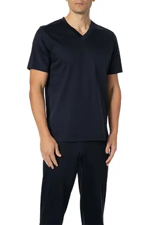Zimmerli Herren T-Shirt Jersey-Baumwolle unifarben