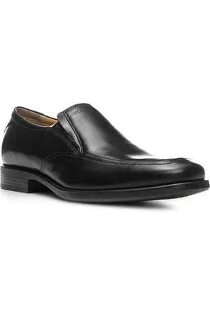 Geox Herren Slipper Glattleder