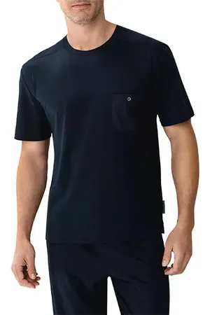 Zimmerli Herren T-Shirt Baumwolle & Mix unifarben
