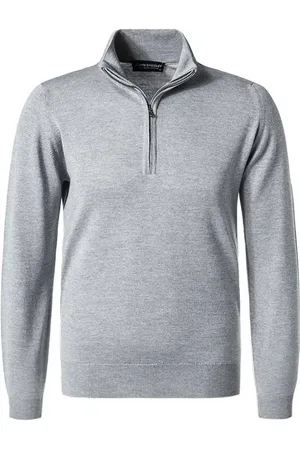 JOHN SMEDLEY Herren Troyer unifarben