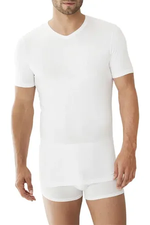 Zimmerli Herren T-Shirt Viskose/Modal unifarben