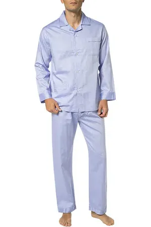 Novila Herren Pyjama Baumwolle & Mix Gemustert