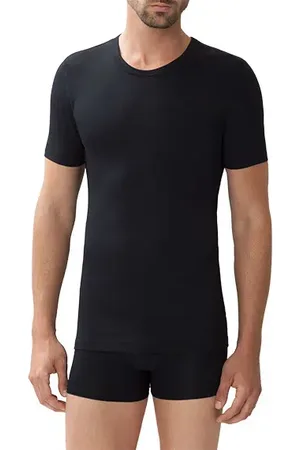 Zimmerli Herren T-Shirt Viskose/Modal unifarben